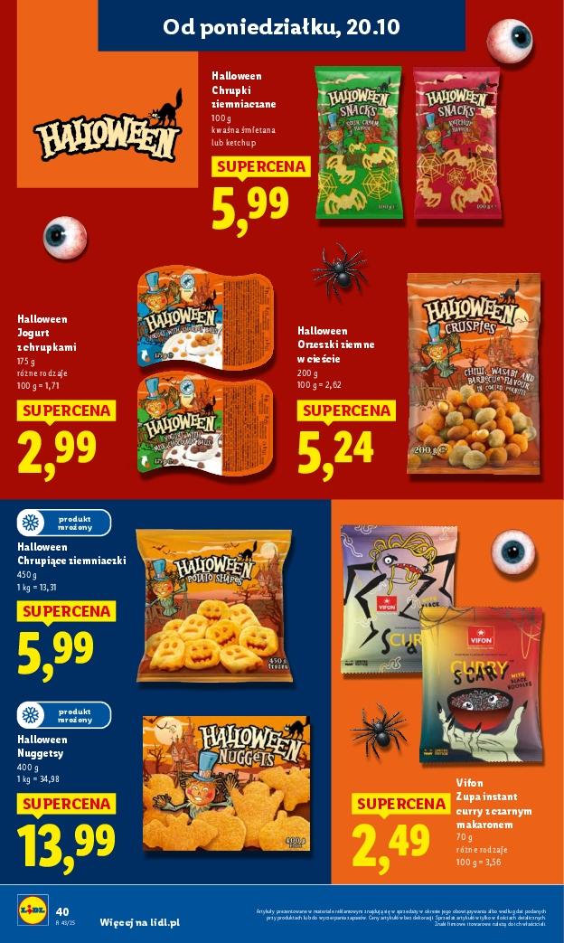 Gazetka promocyjna Lidl do 22/10/2025 str.40