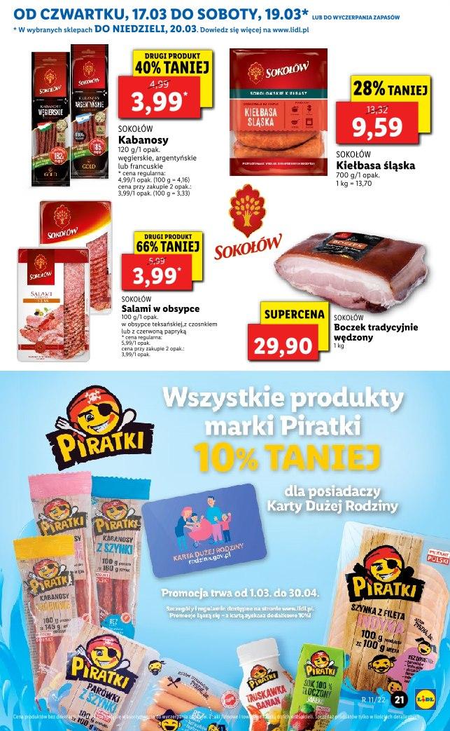 Gazetka promocyjna Lidl do 19/03/2022 str.21