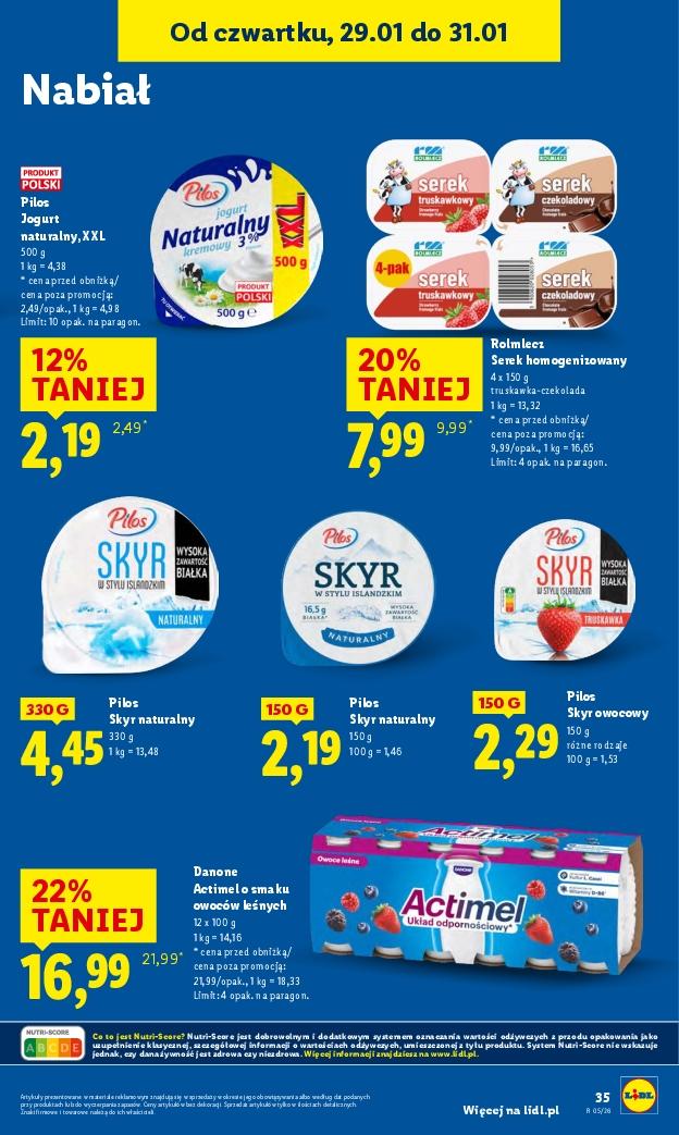Gazetka promocyjna Lidl do 31/01/2026 str.35