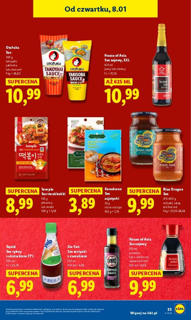 Gazetka promocyjna Lidl do 10/01/2026 str.33
