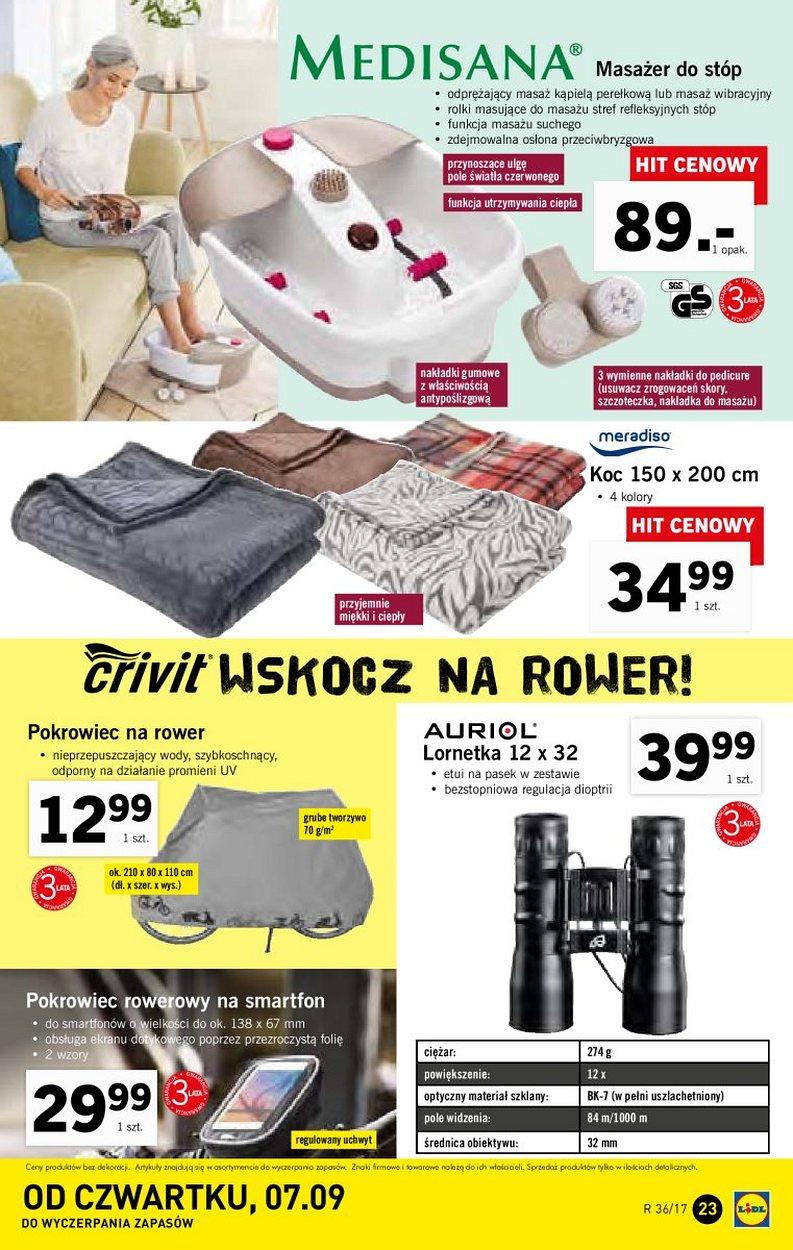 Gazetka promocyjna Lidl do 10/09/2017 str.23