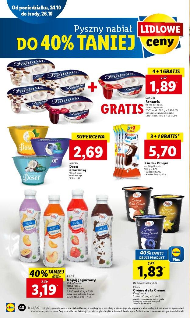 Gazetka promocyjna Lidl do 26/10/2022 str.40