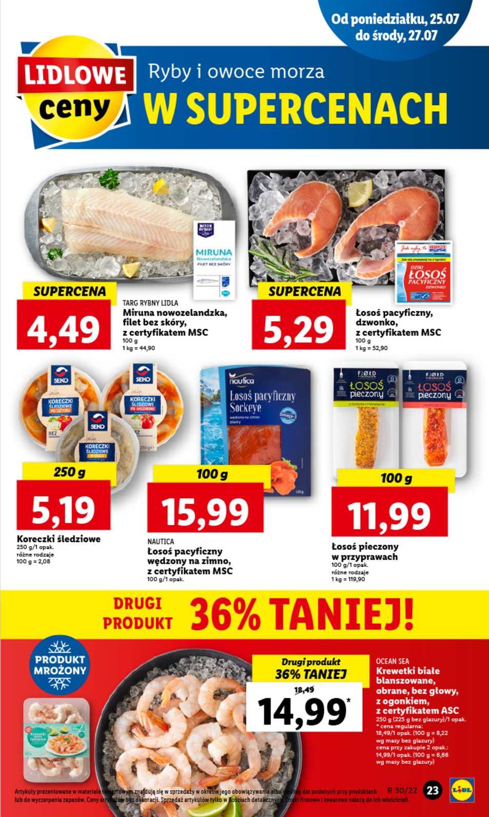 Gazetka promocyjna Lidl do 27/07/2022 str.23