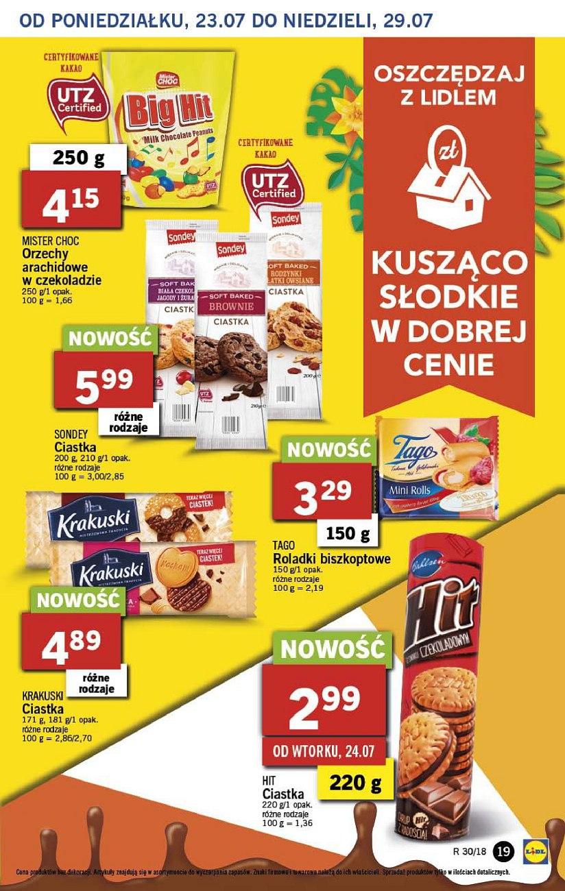 Gazetka promocyjna Lidl do 25/07/2018 str.19