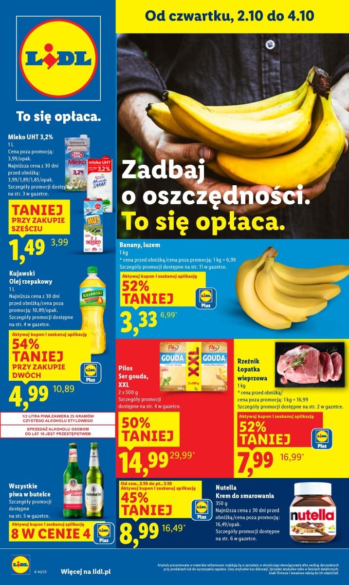 Gazetka promocyjna Lidl do 04/10/2025 str.1