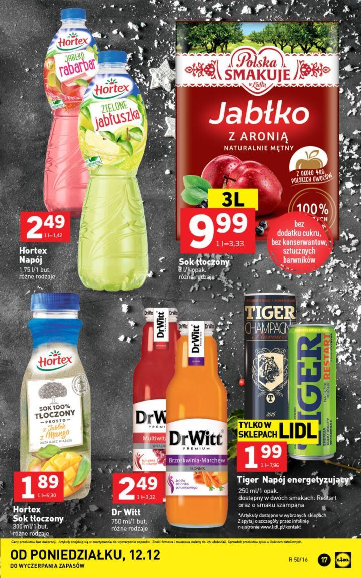 Gazetka promocyjna Lidl do 18/12/2016 str.17