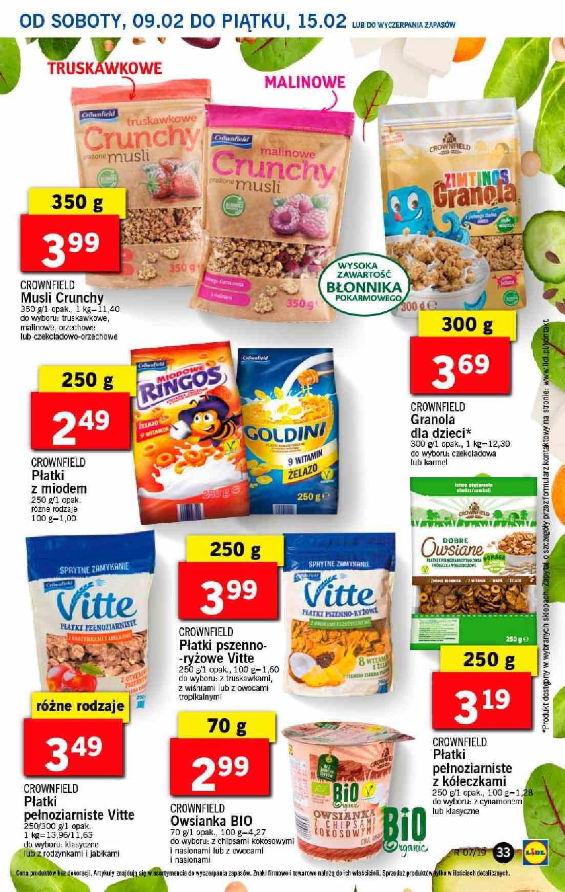 Gazetka promocyjna Lidl do 13/02/2019 str.33