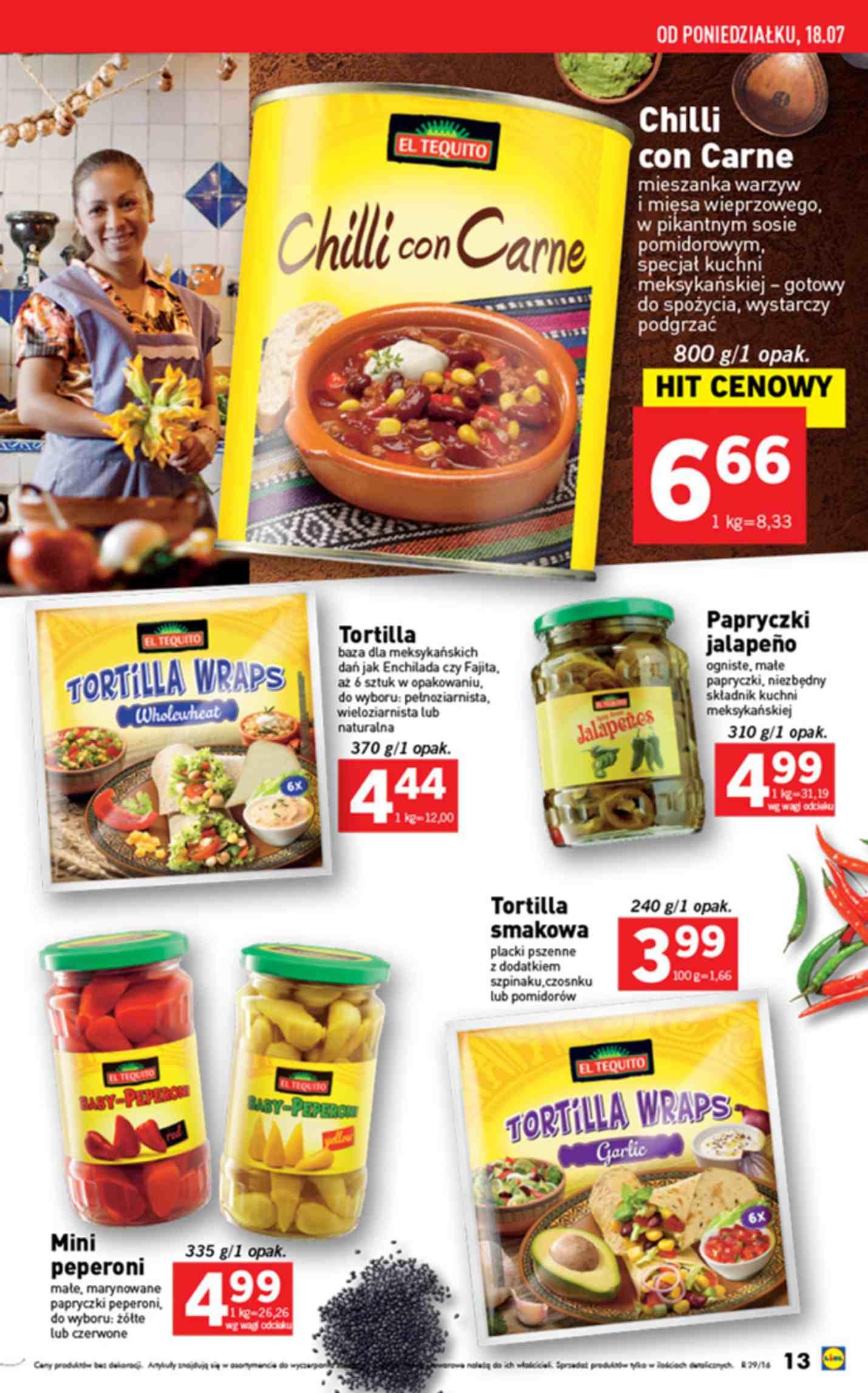 Gazetka promocyjna Lidl do 24/07/2016 str.13