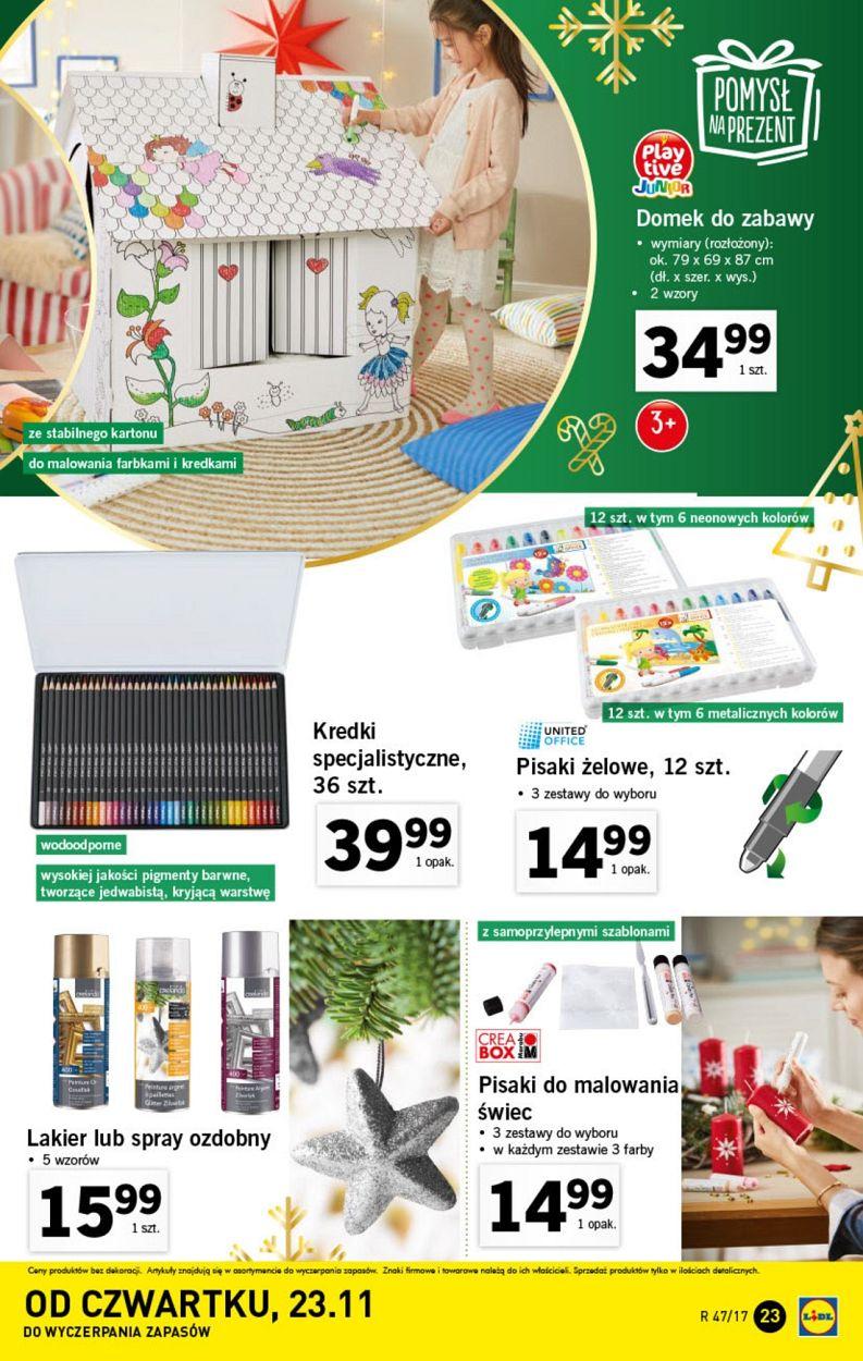 Gazetka promocyjna Lidl do 26/11/2017 str.23