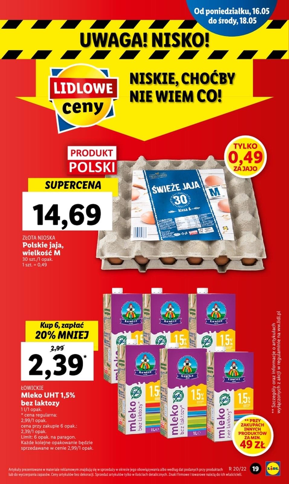 Gazetka promocyjna Lidl do 18/05/2022 str.19