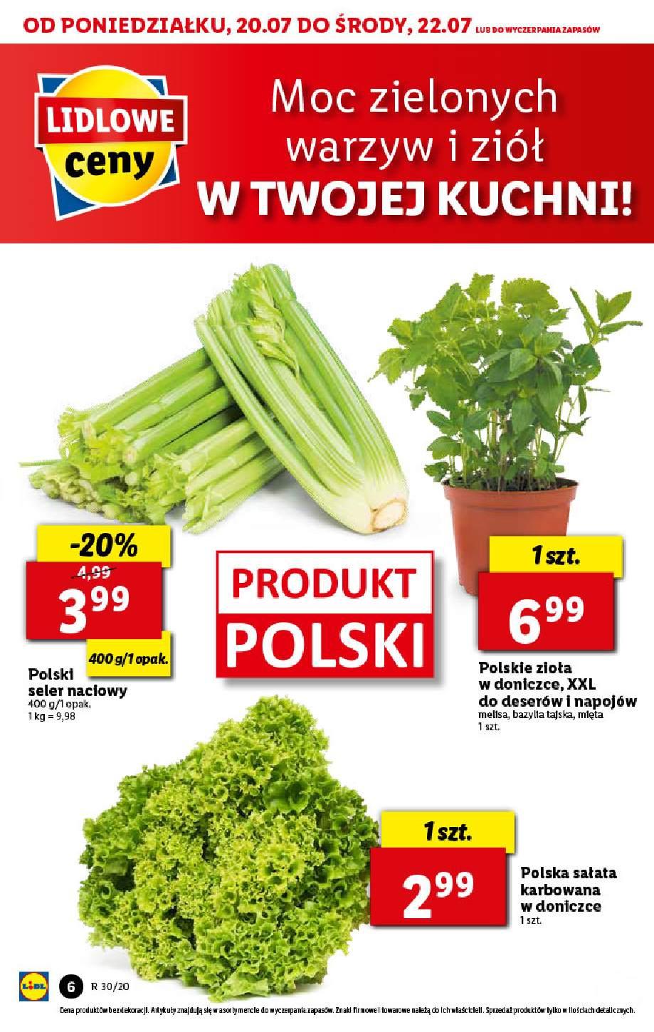 Gazetka promocyjna Lidl do 22/07/2020 str.6