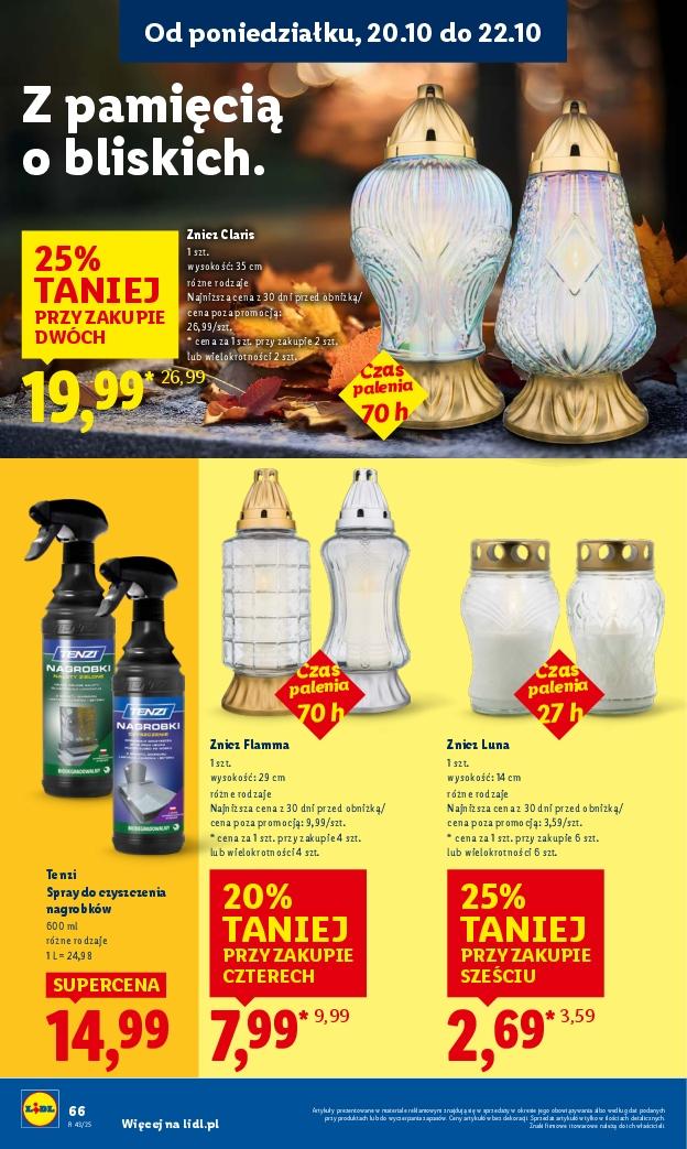 Gazetka promocyjna Lidl do 22/10/2025 str.66