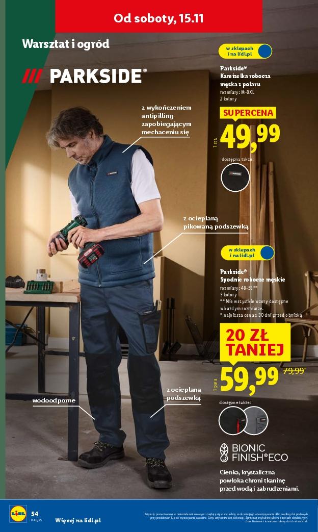 Gazetka promocyjna Lidl do 17/11/2025 str.58