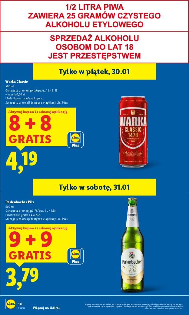 Gazetka promocyjna Lidl do 31/01/2026 str.16
