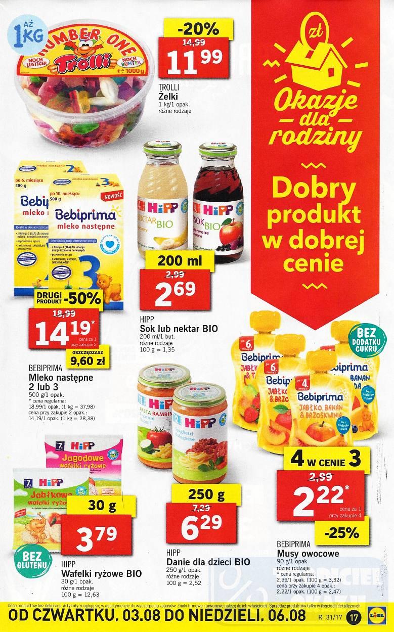 Gazetka promocyjna Lidl do 06/08/2017 str.17