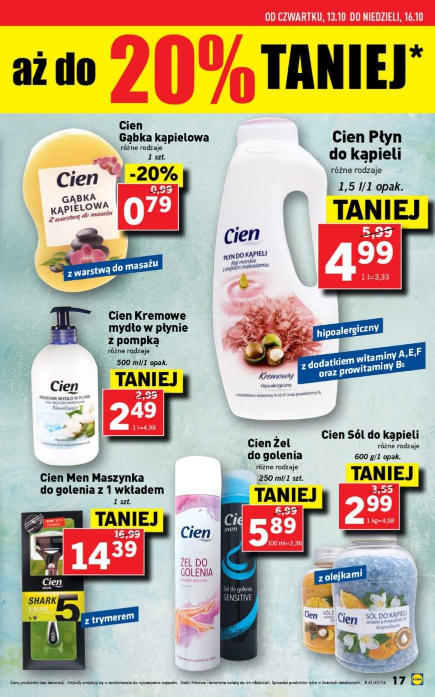 Gazetka promocyjna Lidl do 19/10/2016 str.17