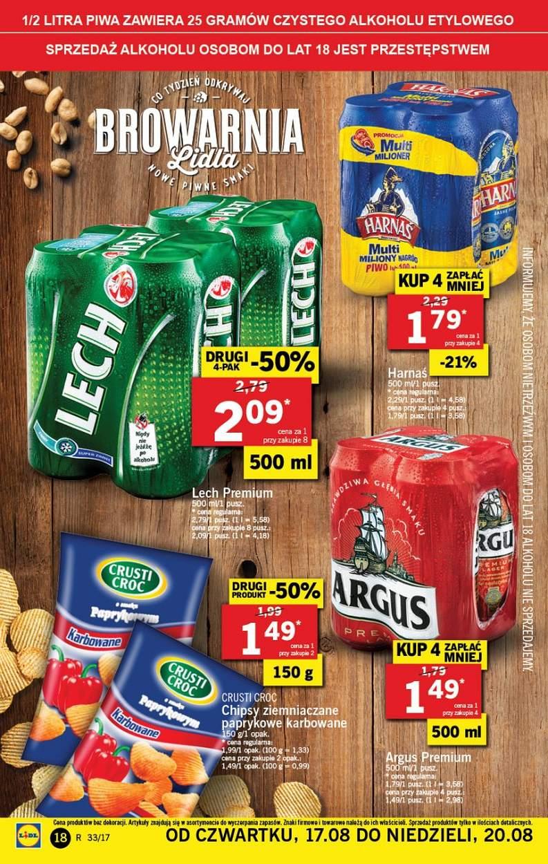 Gazetka promocyjna Lidl do 20/08/2017 str.18