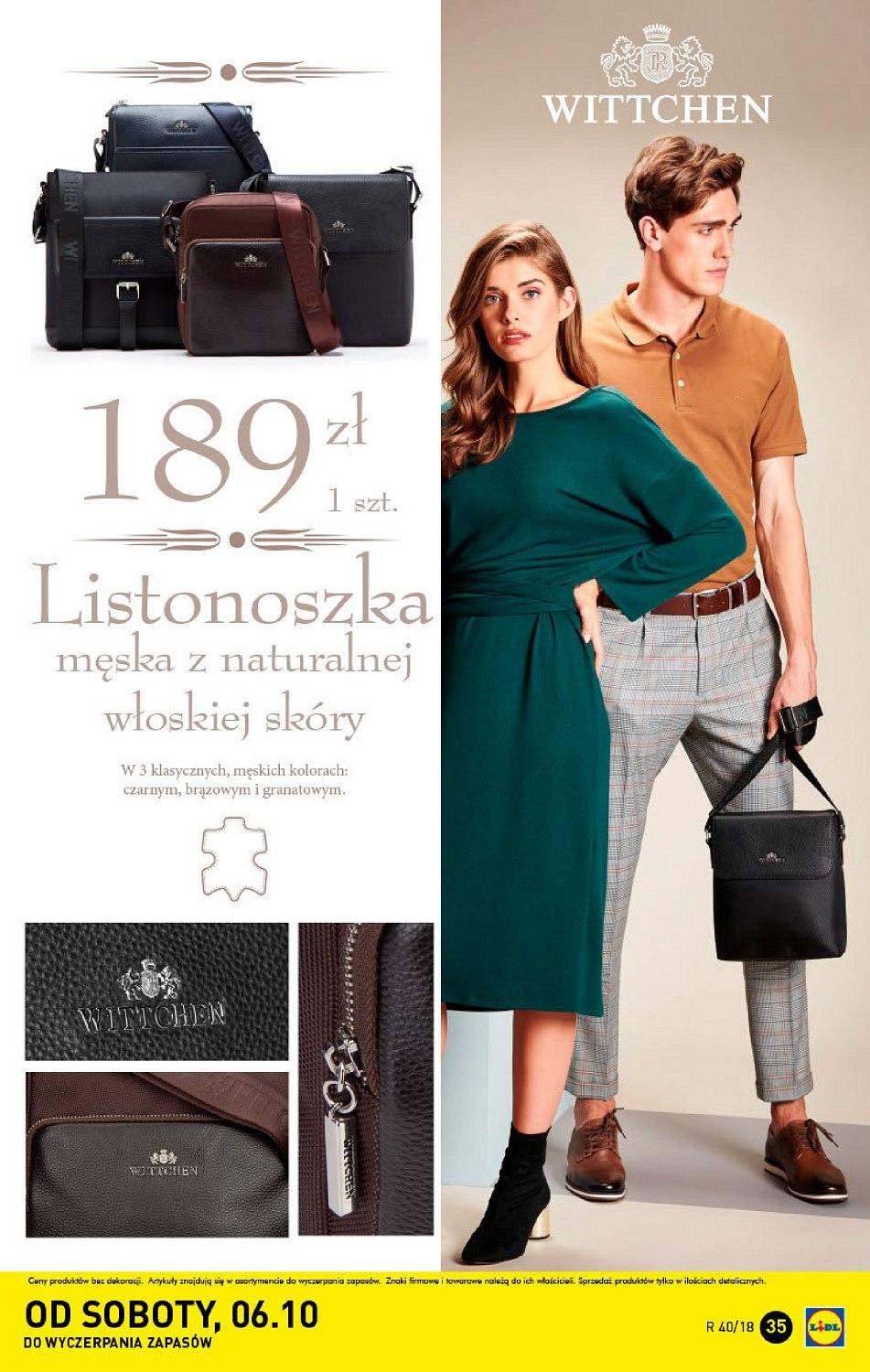 Gazetka promocyjna Lidl do 07/10/2018 str.35