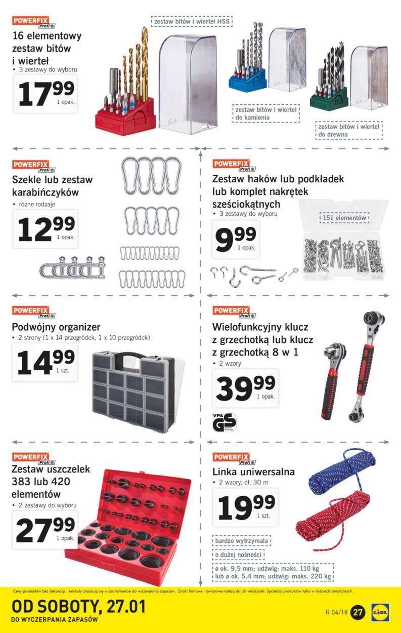 Gazetka promocyjna Lidl do 28/01/2018 str.27