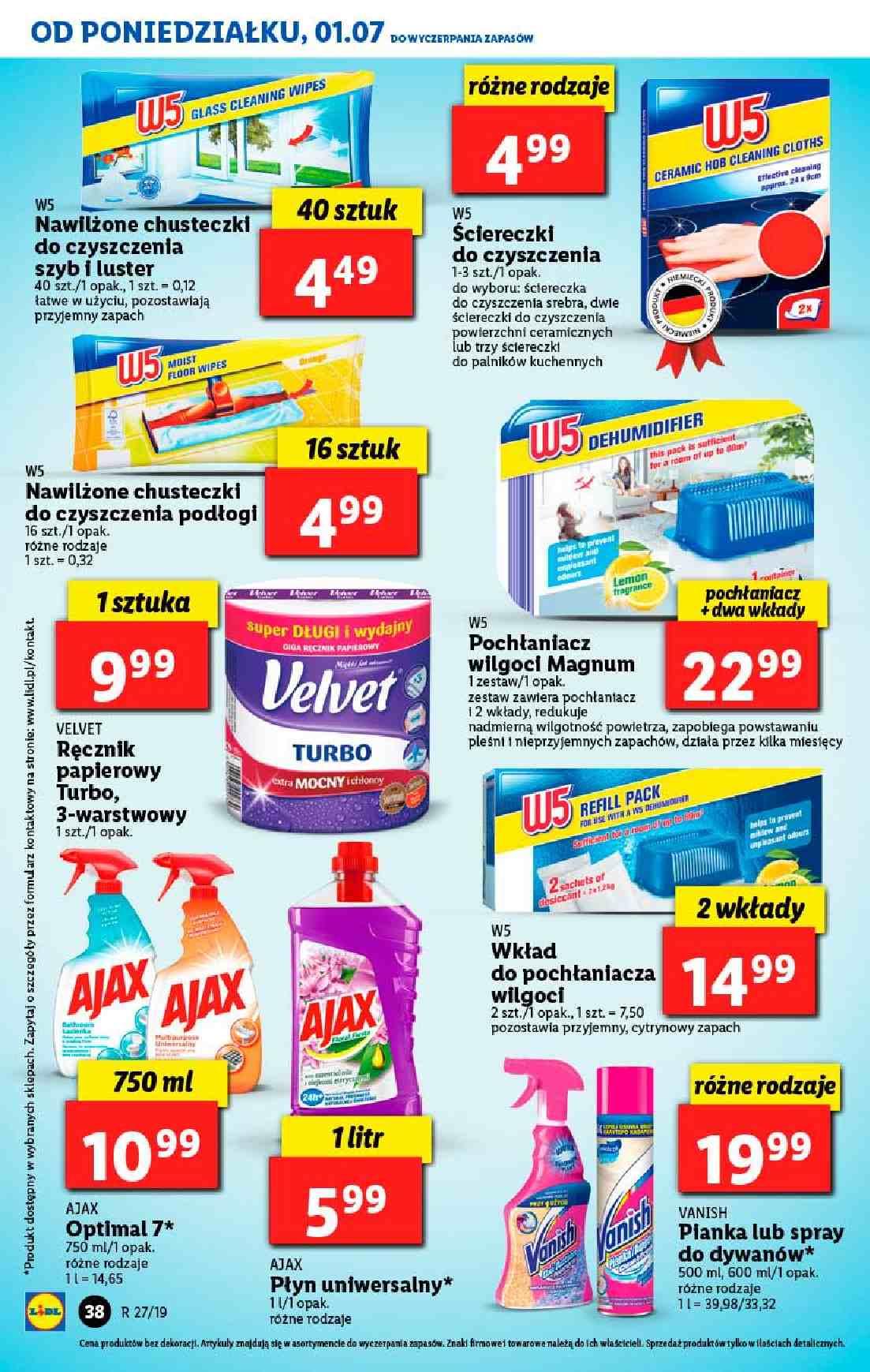 Gazetka promocyjna Lidl do 03/07/2019 str.38