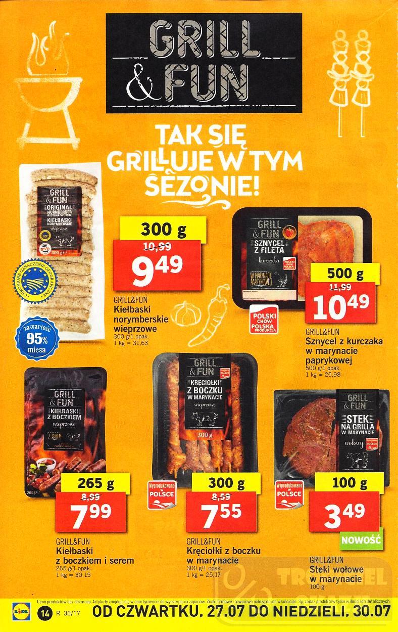 Gazetka promocyjna Lidl do 30/07/2017 str.14