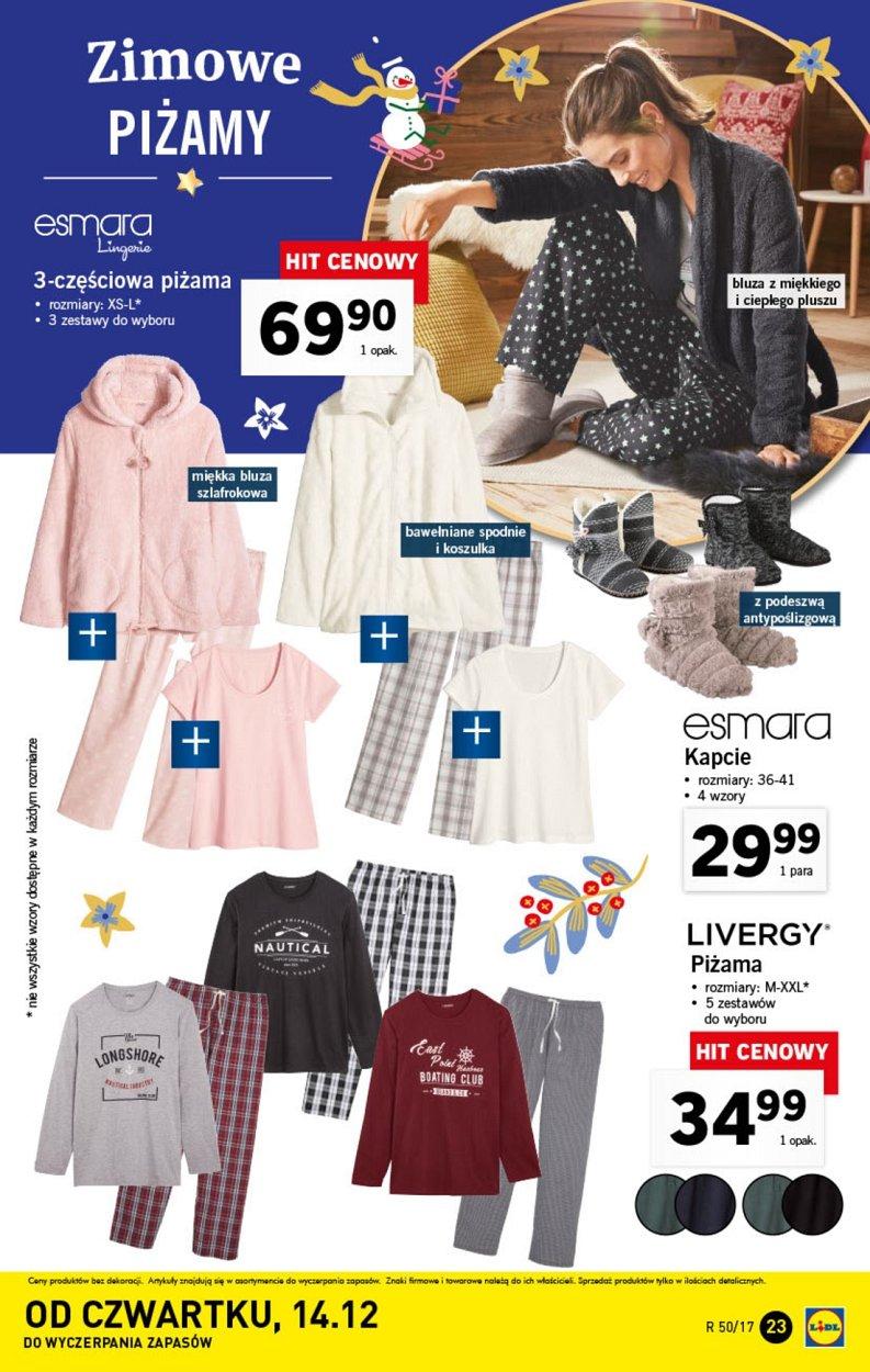 Gazetka promocyjna Lidl do 17/12/2017 str.23