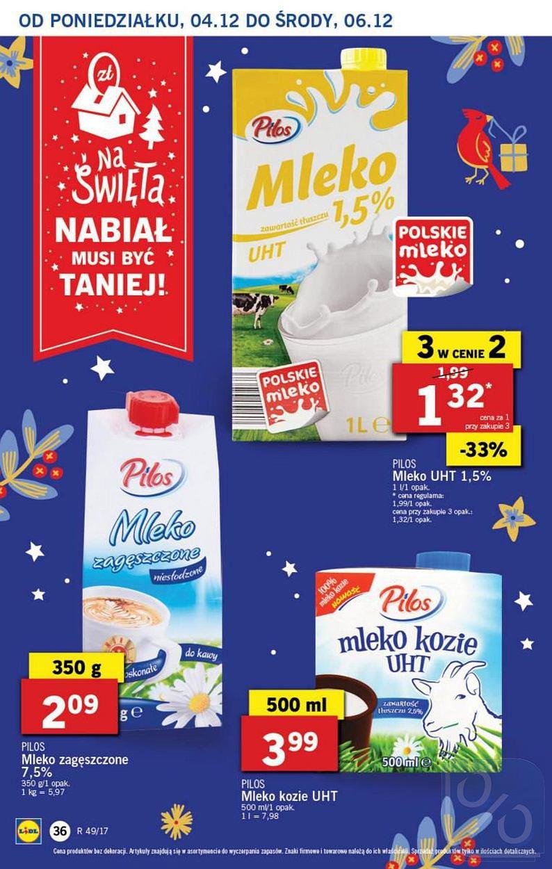 Gazetka promocyjna Lidl do 06/12/2017 str.36