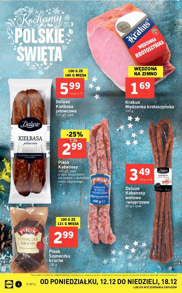 Gazetka promocyjna Lidl do 18/12/2016 str.4