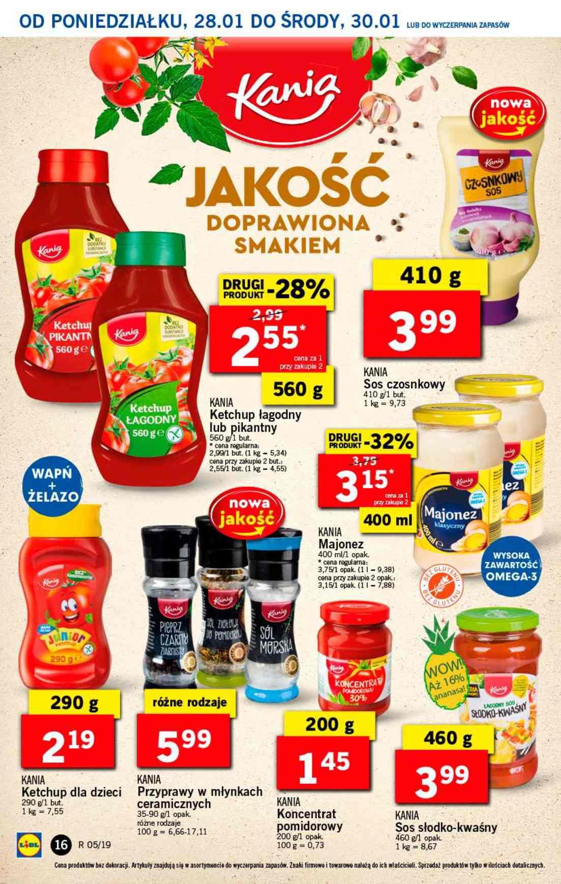 Gazetka promocyjna Lidl do 30/01/2019 str.16