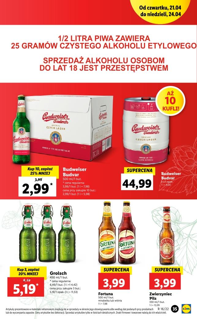 Gazetka promocyjna Lidl do 24/04/2022 str.35