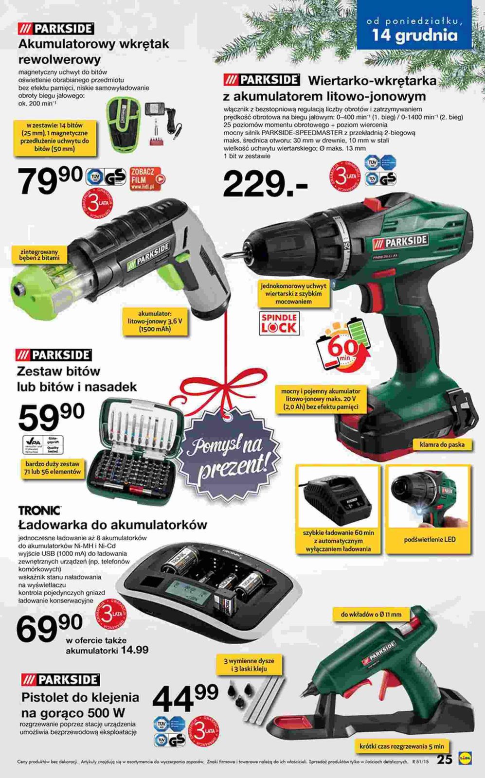 Gazetka promocyjna Lidl do 20/12/2015 str.25