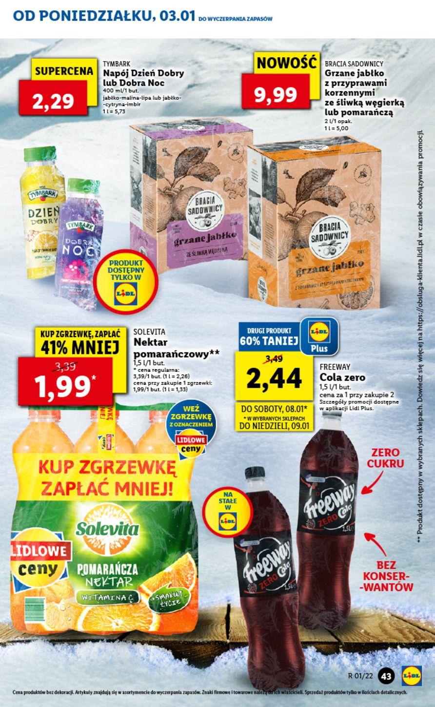 Gazetka promocyjna Lidl do 05/01/2022 str.43