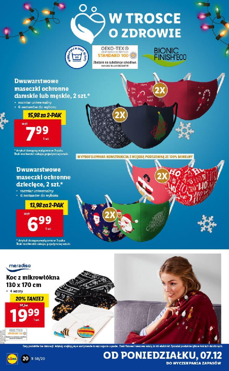 Gazetka promocyjna Lidl do 12/12/2020 str.20