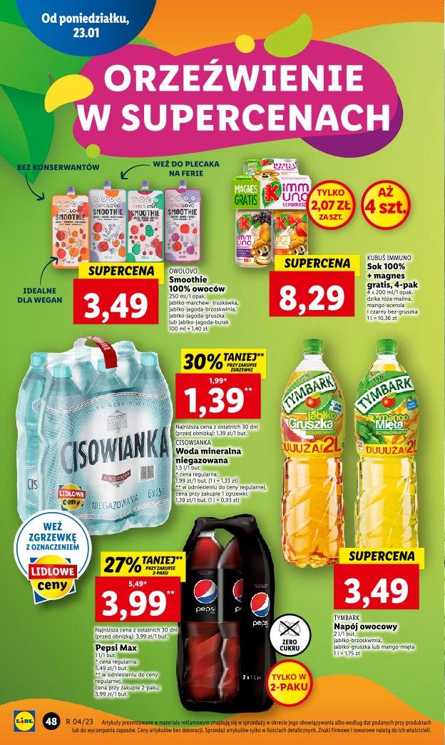 Gazetka promocyjna Lidl do 25/01/2023 str.50