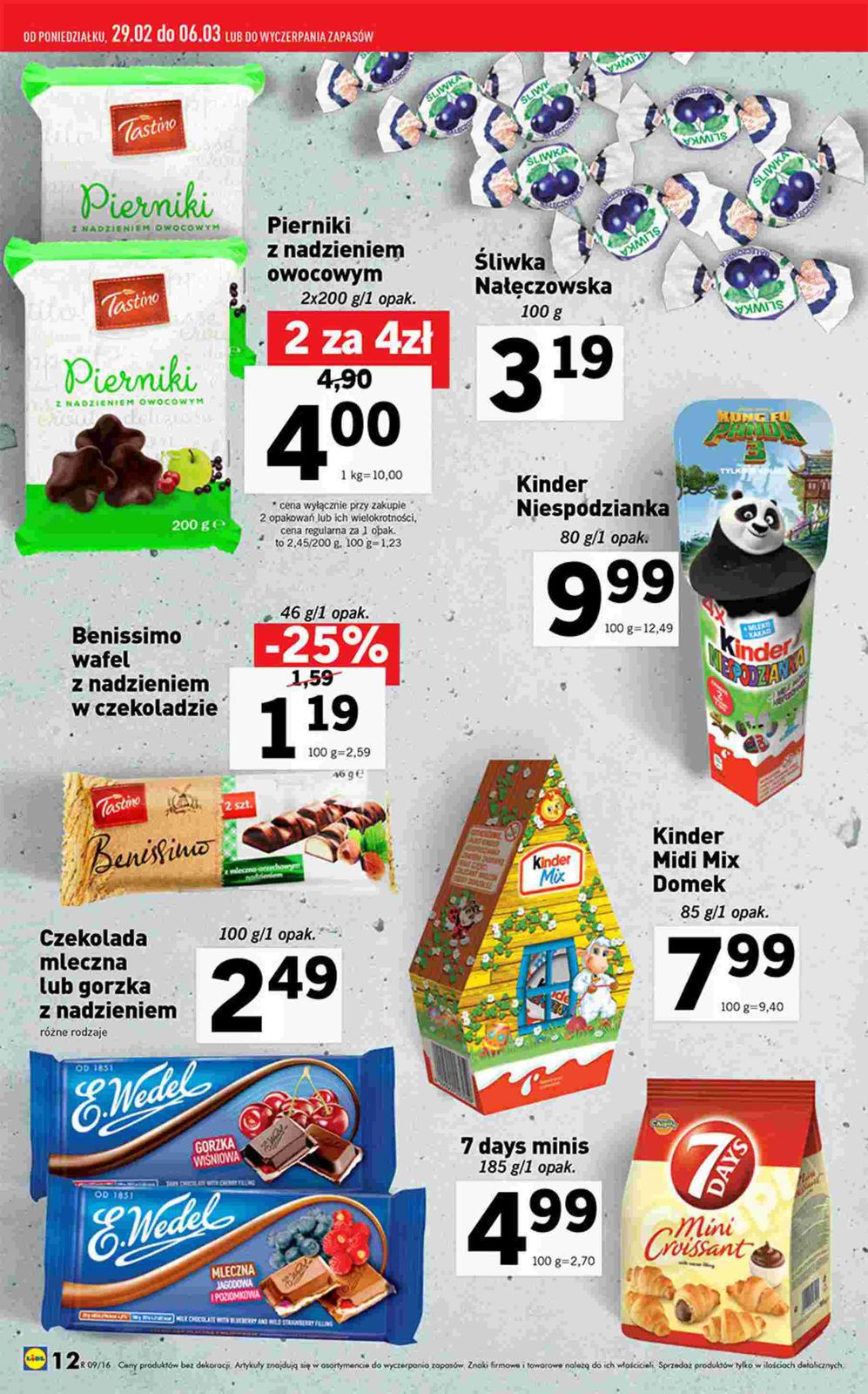 Gazetka promocyjna Lidl do 06/03/2016 str.12