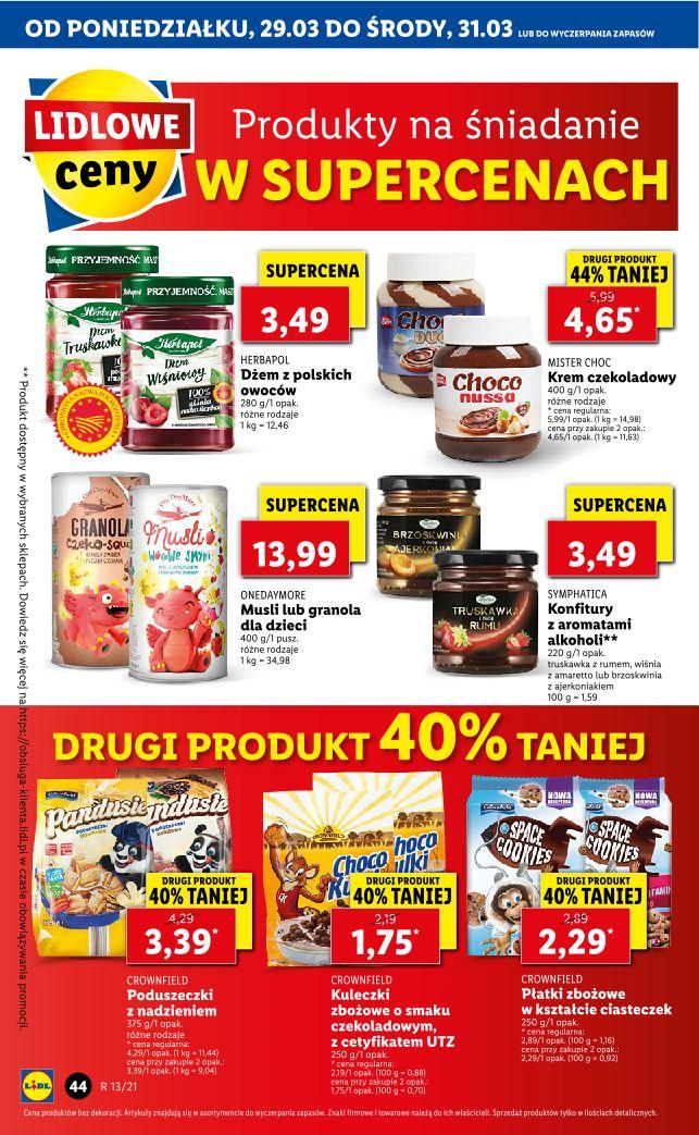 Gazetka promocyjna Lidl do 31/03/2021 str.44