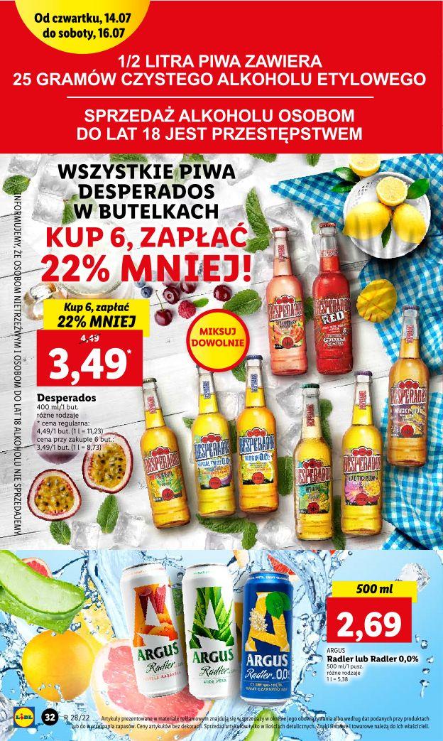 Gazetka promocyjna Lidl do 16/07/2022 str.32