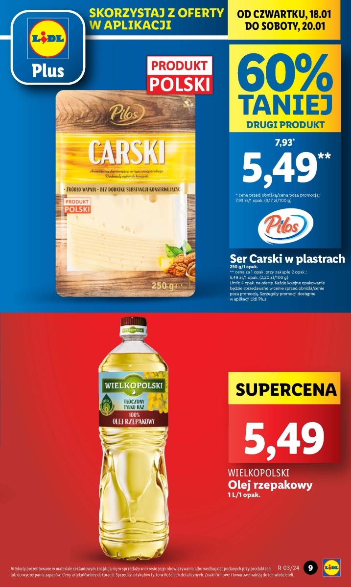 Gazetka promocyjna Lidl do 24/01/2024 str.9