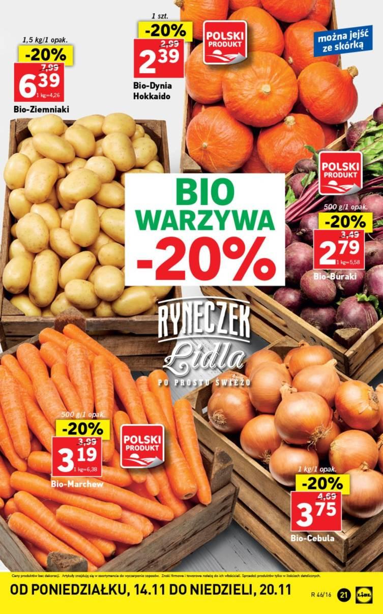 Gazetka promocyjna Lidl do 20/11/2016 str.21