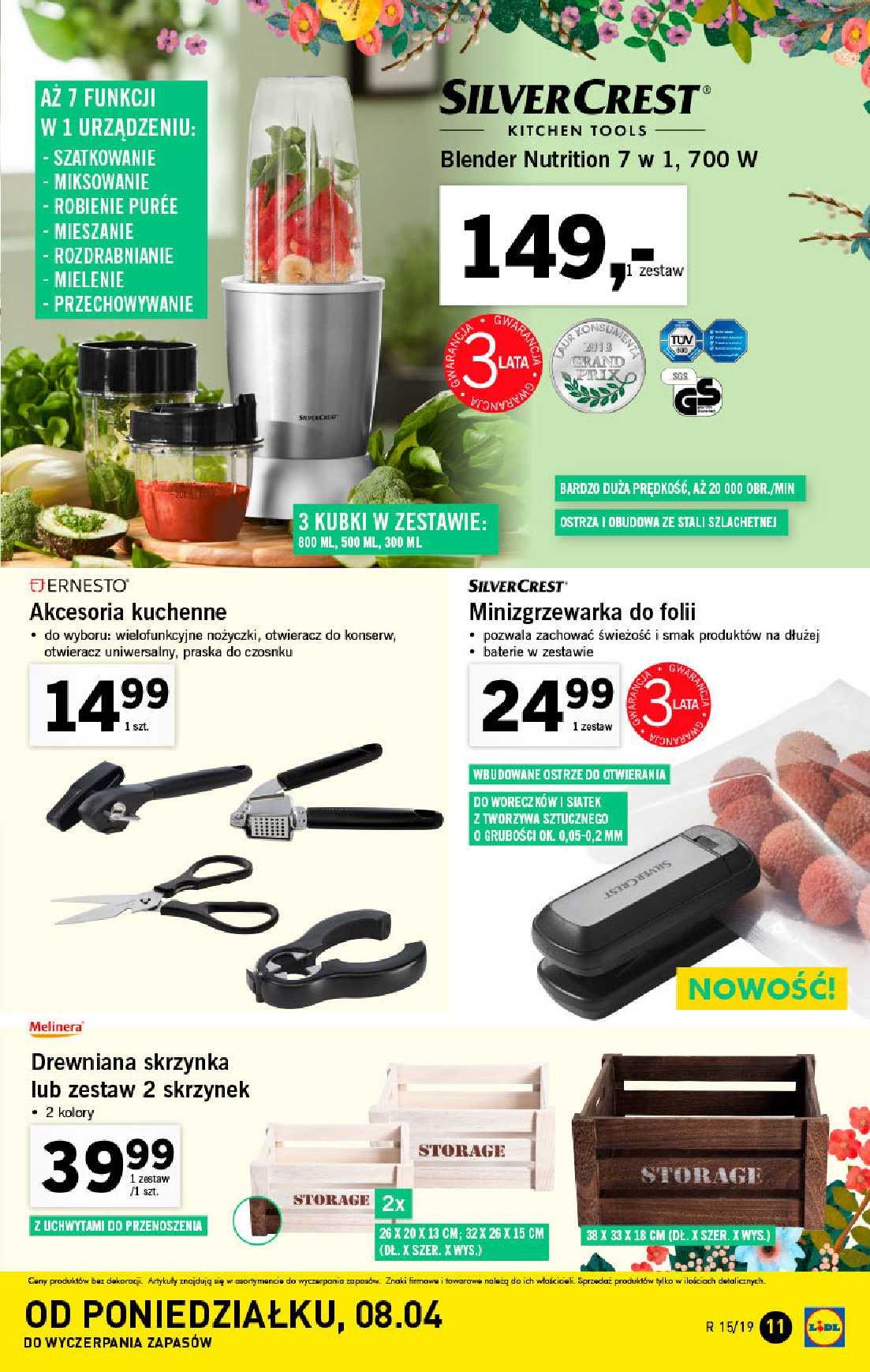 Gazetka promocyjna Lidl do 14/04/2019 str.11