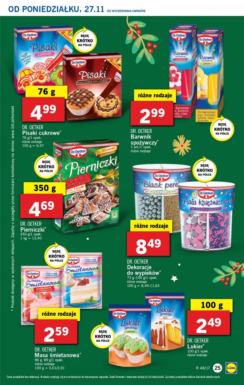 Gazetka promocyjna Lidl do 29/11/2017 str.25