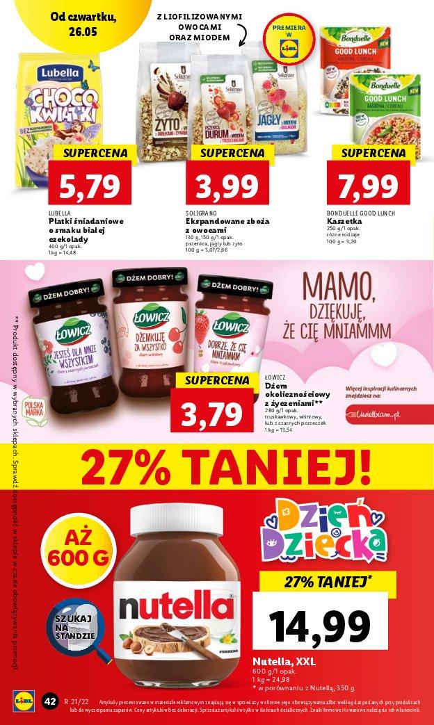 Gazetka promocyjna Lidl do 28/05/2022 str.42