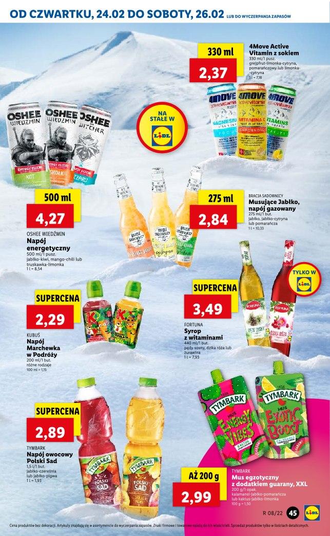 Gazetka promocyjna Lidl do 26/02/2022 str.45