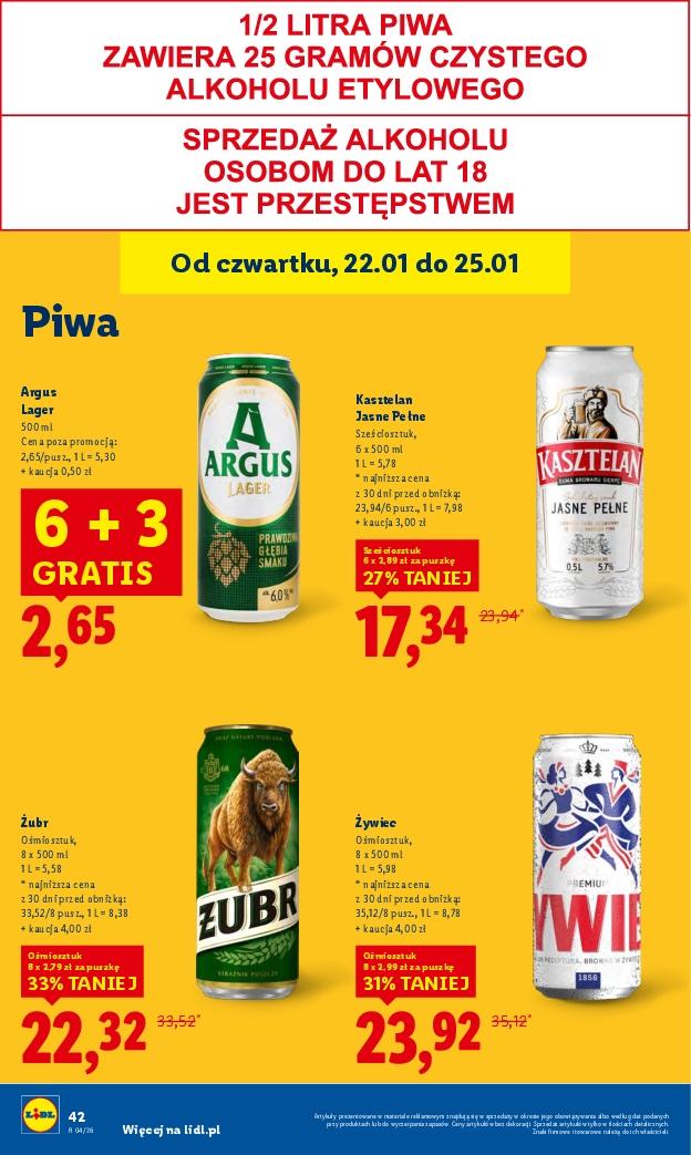 Gazetka promocyjna Lidl do 25/01/2026 str.42