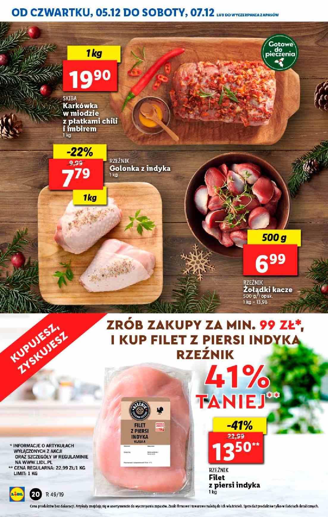 Gazetka promocyjna Lidl do 07/12/2019 str.20