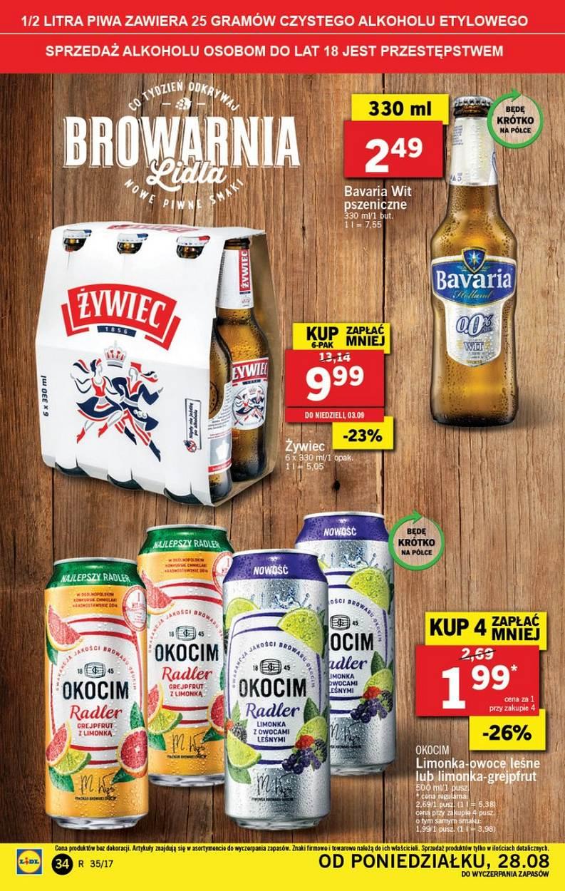 Gazetka promocyjna Lidl do 30/08/2017 str.34