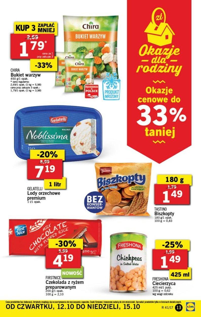 Gazetka promocyjna Lidl do 15/10/2017 str.13