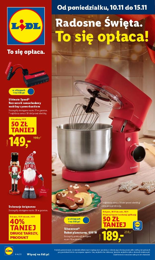 Gazetka promocyjna Lidl do 17/11/2025 str.1