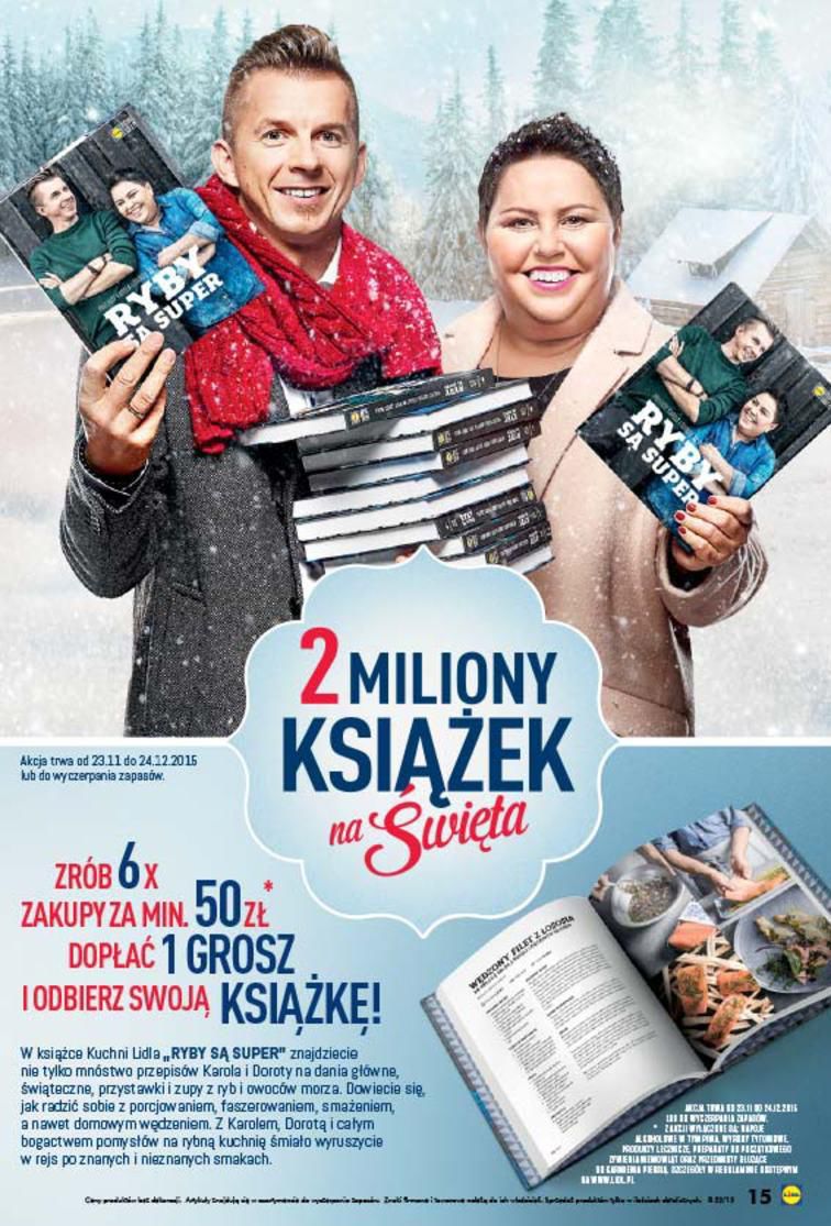 Gazetka promocyjna Lidl do 27/12/2015 str.15