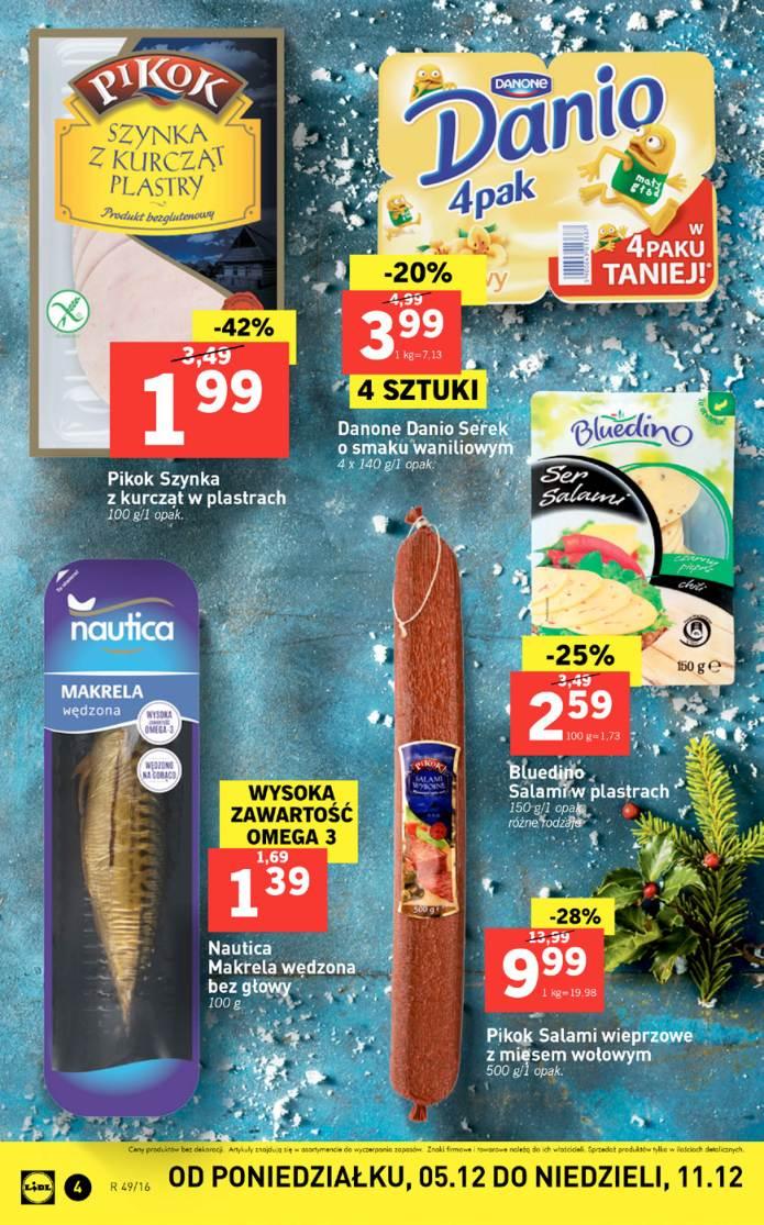 Gazetka promocyjna Lidl do 11/12/2016 str.4